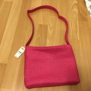 this is a very pink purse